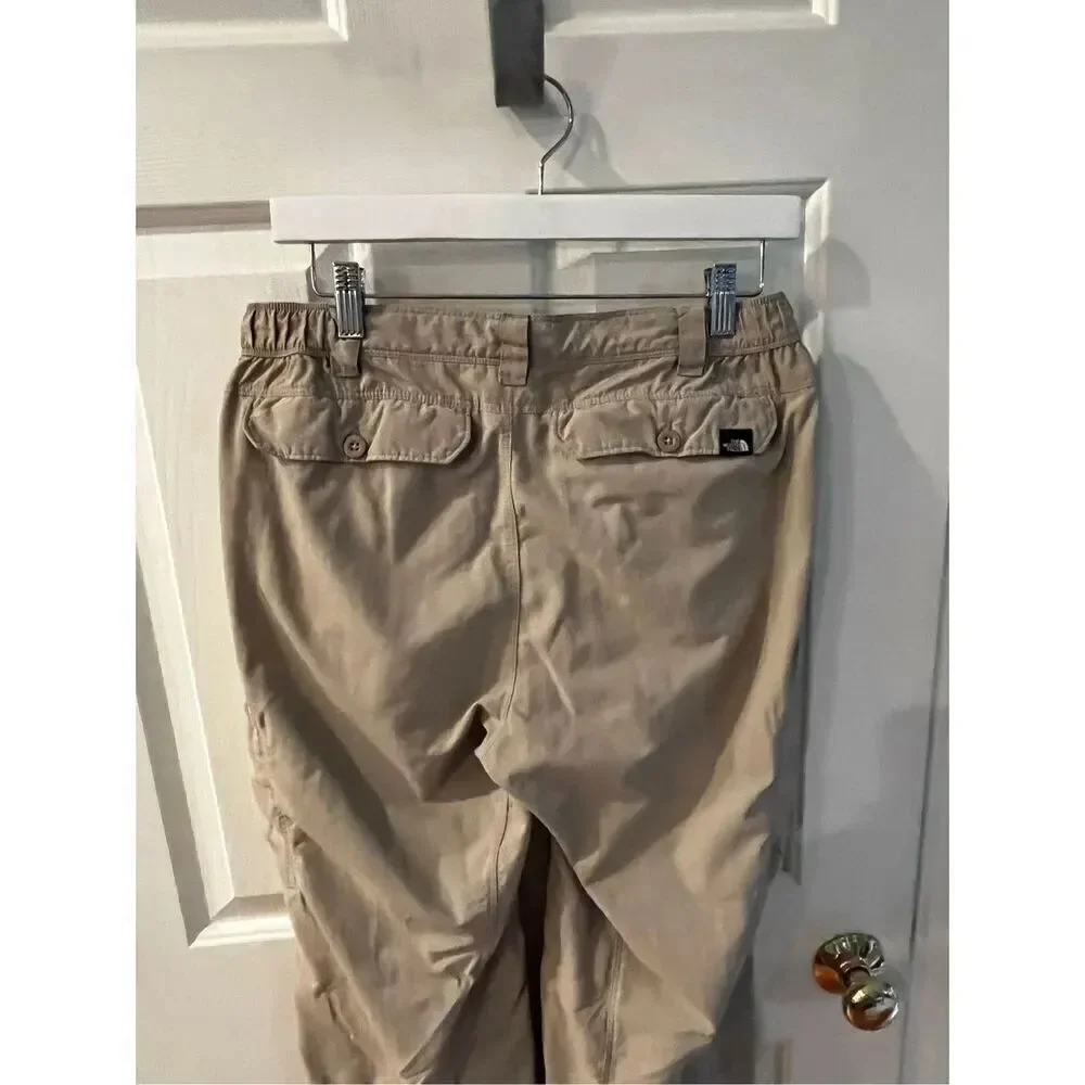 The North Face Tan Hiking Outdoor Cargo Pants sz S